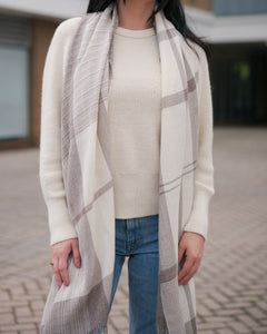 Oversized Pattern Scarf - OUT OF STOCK